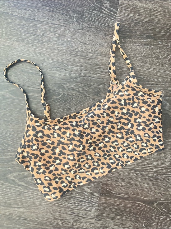 aerie Other - aerie Leopard-Print Scoop Swim Top